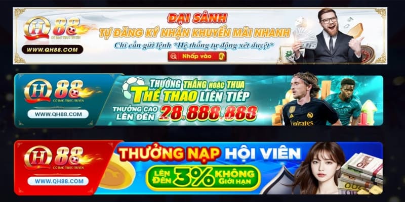 Sức hút từ khuyến mãi QH88